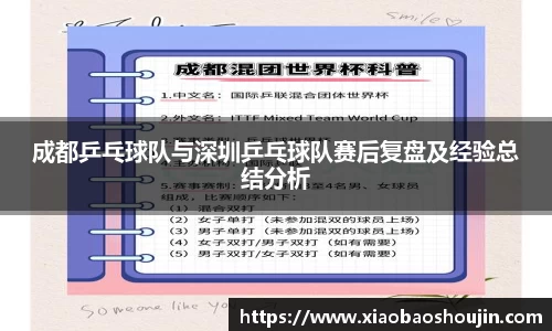 成都乒乓球队与深圳乒乓球队赛后复盘及经验总结分析